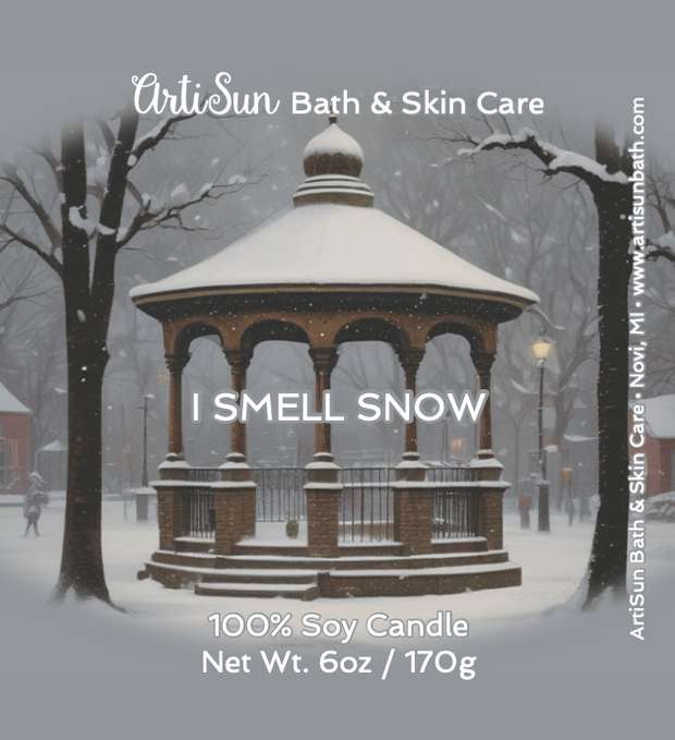 I Smell Snow 100% Soy Candle