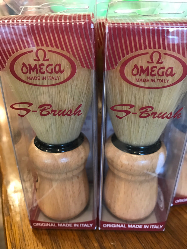 Shave Brush - Synthetic with Wood Handle
