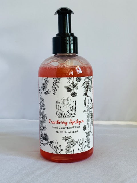 Cranberry Spritzer - Liquid Hand & Body Soap