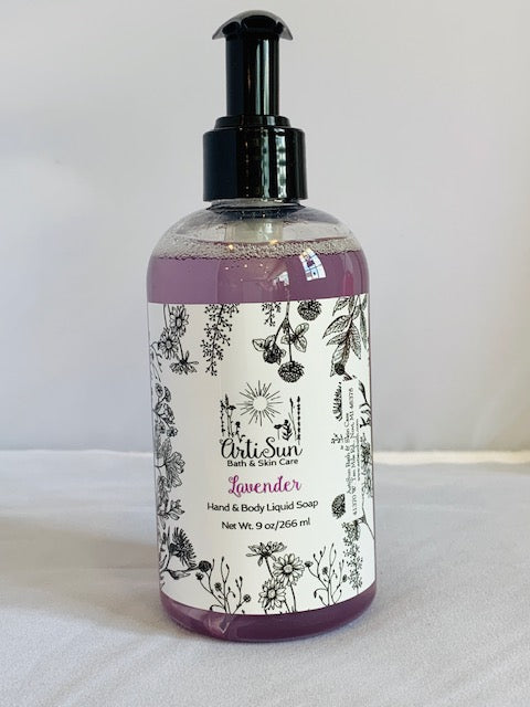 Lavender - Liquid Hand & Body Soap